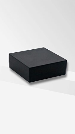 2'li Siyah Kutu Sevgiliye Özel Hediye Kutu 16 x 5