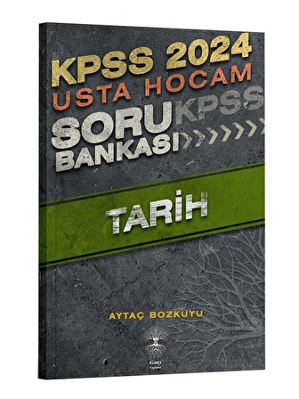 Künçe 2024 KPSS Tarih Usta Hocam Soru Bankası - Aytaç Bozkuyu Künçe Yayınevi