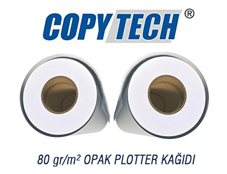 COPYTECH Plotter Kağıdı 620mmx100m (2 Rulo)