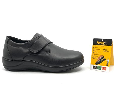 Forex Dr.Tavsiyeli (Bunyon) %100 Hakiki Deri Kadın Cırtlı Ayakkabı