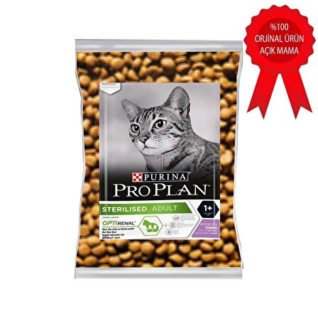 Pro Plan Sterilised Hindili ve Tavuklu 4 kg Kısırlaştırılmış Yetişkin Kuru Kedi Maması - Açık Paket
