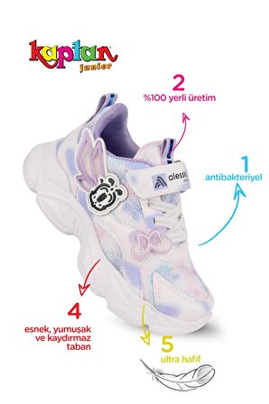 Kaptan Junior Kız Çocuk Spor Sneaker Yürüyüş Ayakkabı PALSK 505
