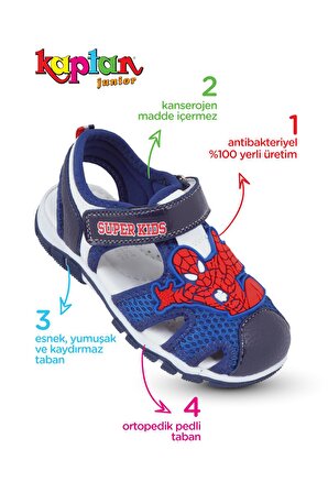Erkek Çocuk Bebek Ortopedik Ayakkabı Sandalet BBRE 105