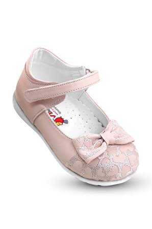 Kız Bebek Ortopedik Ayakkabı Spor Babet BSSK 200 PUDRA