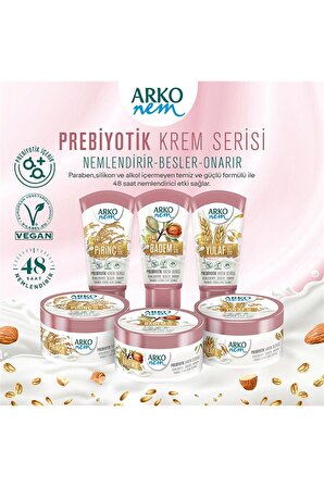 Arko Krem Nem Probiyotik 250 Ml Pirinç Sütü X 3 Adet