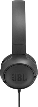 JBL T500 Mikrofonlu Kablolu Kulaküstü Siyah Kulaklık KUTUSU AÇIK SIFIR 