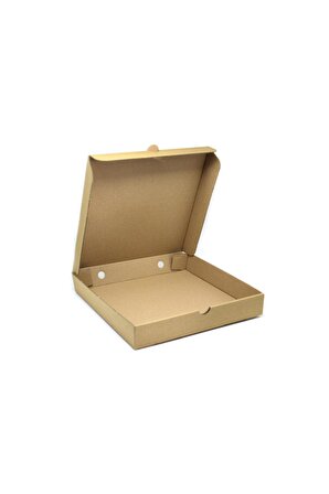 Pizza Paketleme Taşıma Kutusu 22x22x3,5 Cm Esmer 50 Adet
