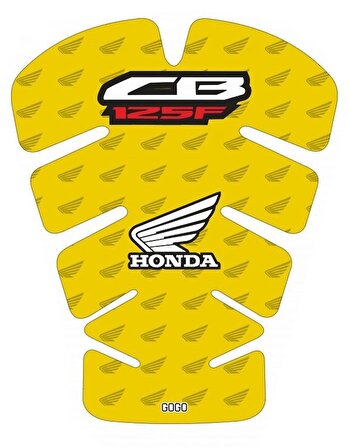 Honda CB 125 F Tank Pad Sarı