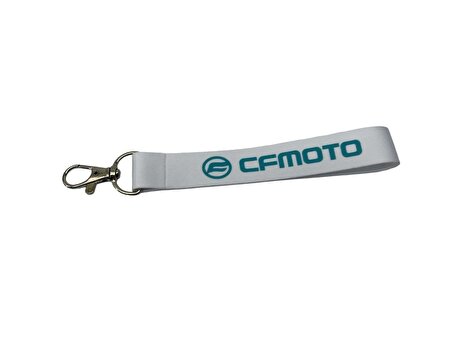 CF Moto Anahtarlık Kumaş Beyaz