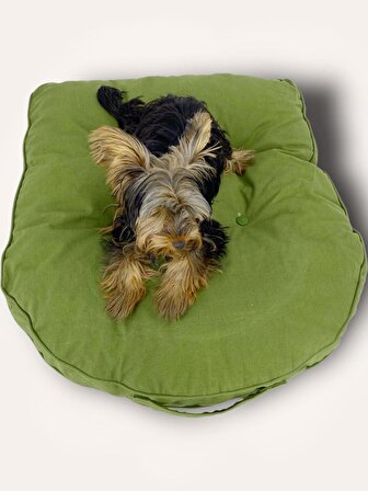Kemique Minder Yeşil Küçük Irk Köpek Yatağı