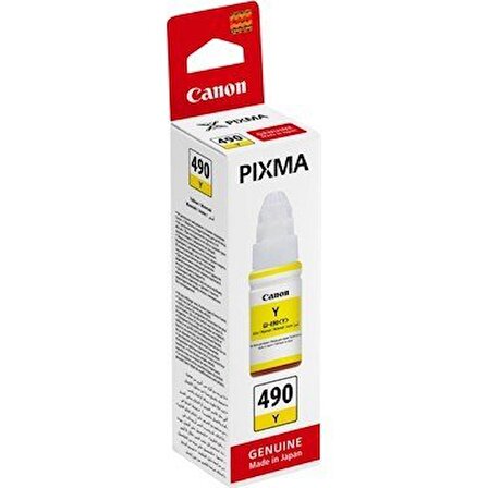 Canon 0666C001 GI-490 Y Sarı (Yellow) Kartuş