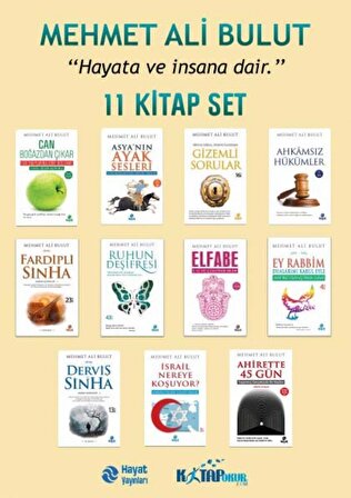 Hayatı Anlatan Kitaplar Mehmet Ali Bulut Seti 11 Kitap