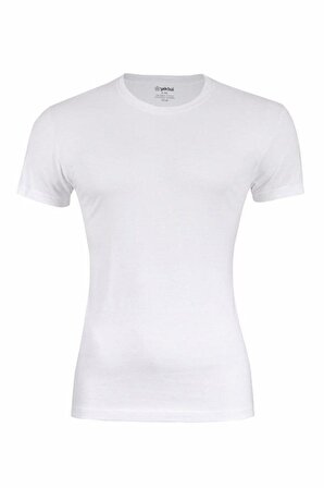 Yıldız Erkek Sıfır Yaka Lycralı T-shirt Fanila 3'Lü Paket -90-91-92