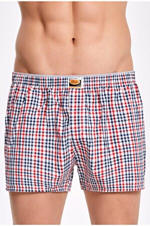 İlke Erkek Poplin  Boxer 002 - 3 Adet