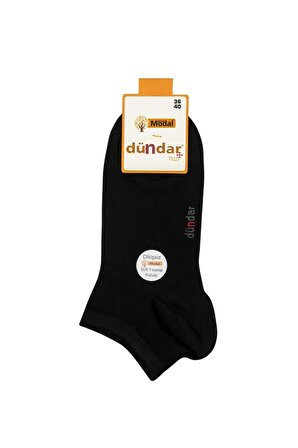 Dündar Kadın Modal Plus Patik Çorap Pastel Renk 4506 - 6 Adet 