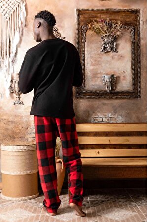 Sude Erkek Kışlık Polar Pijama Takımı A100/11 - 1 Adet