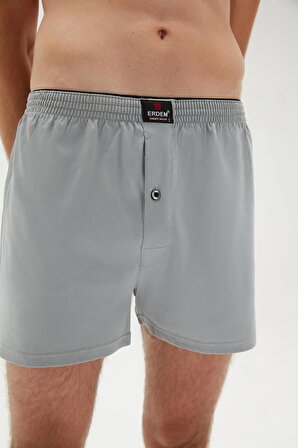 Erdem Erkek Penye Düz Renk Boxer 1400 - 6 Adet