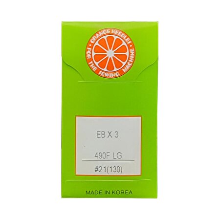Orange Needles EBX3 Kapitone İğnesi 21 Numara (10 Adet)
