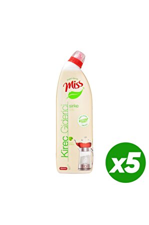 Miss Mutfak Pas ve Kireç Çözücü Sıvı 5 x 1 lt
