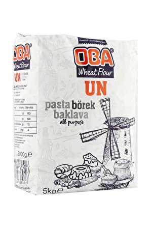 OBA Buğday Unu 5 kg Un 5000gr