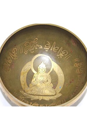 Meditasyon Çanı Yoga Çanı Tibet Çanağı 18 Cm