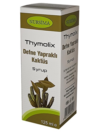 Defne Yapraklı Kaktüs Şurubu 125 ml