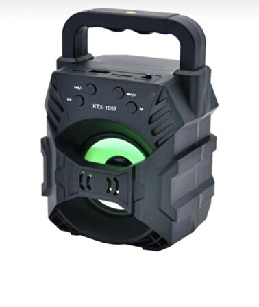 KTS-1057 Işıklı Ses Bombası Bluetooth Hoparlör