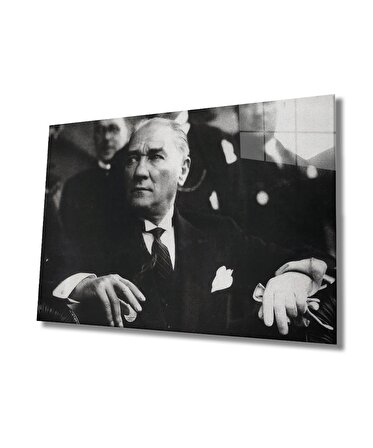  Atatürk Cam Tablo 