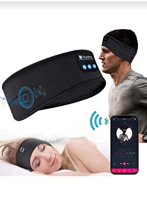 Bluetooth 5.0 Kablosuz Kulaklıklı Uyku ve Spor Için Uygun Kafa Bandı Bandana