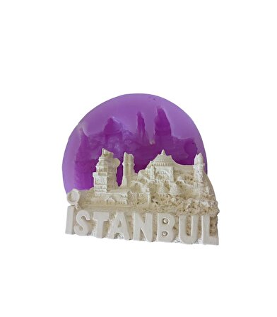 İstanbul Yazılı Magnet Silikon Kalıbı