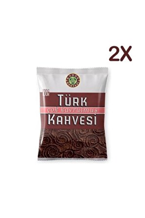 Çok Kavrulmuş Türk Kahvesi 100 Gr * 2 Adet