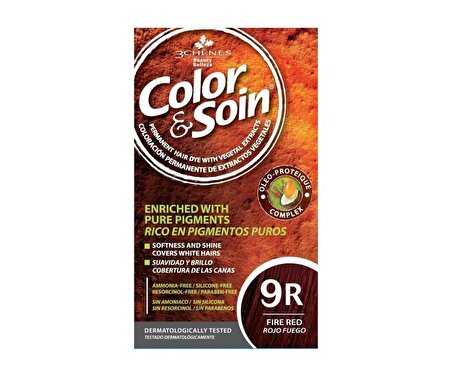 Color Soin Organik 9R Fire Red-3525727539468