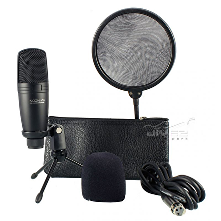 Kozmos KCP-3 Pro Aksesuarlı Condenser Stüdyo Mikrofonu