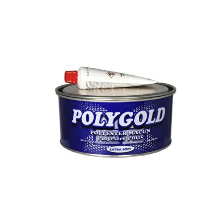 PolyGold Polyseter Çelik Macun Extra Soft 500 Gr.
