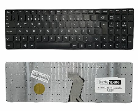 Lenovo G500, G505, G510 Uyumlu Laptop Klavye Siyah TR