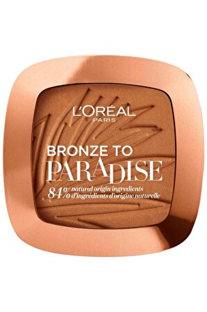 L'Oreal Paris Bronzer Allık Pudra - Bronze To Paradise 03 Back To WULTBTP