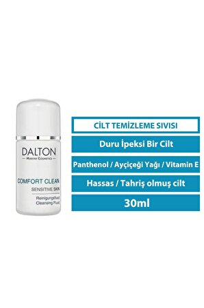 Dalton Marine Cosmetics Hassas Cilt için Temizleyici E Vitaminli Yüz Temizleme Suyu 30 ml 