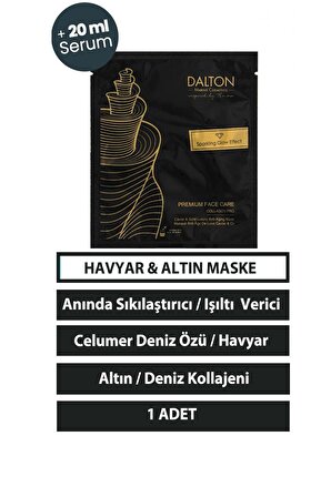 FACE CARE Havyar & Altın Maske