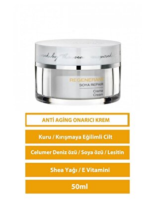 Dalton Marine Cosmetics Regenerant Yaşlanma Karşıtı E Vitaminli 30 Yaş + Gece-Gündüz Yüz ve Boyun Kremi 50 ml 