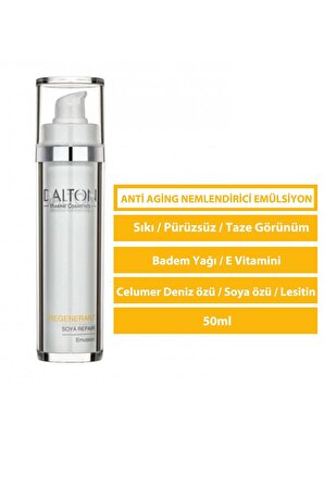 Dalton Marine Cosmetics Regenerant Yaşlanma Karşıtı E Vitaminli 30 Yaş + Gece-Gündüz Yüz ve Boyun Serumu 50 ml 