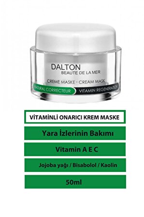 NATURAL CORRECTEUR Vitaminli Onarıcı Krem Maske