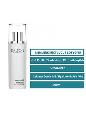 Dalton Marine Cosmetics Besleyici E Vitaminli Kuru Cilt için  Vücut Kremi 200 ml 