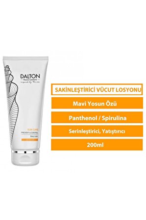 Dalton Marine Cosmetics Sun Care Yatıştırıcı Güneş Sonrası Losyon 200 ml