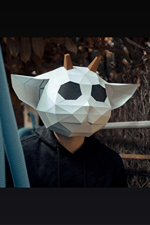 Ned Maskesi Hallowen Çocuk Kostümü Cadılar Bayramı Dekor Uzaylı Parti Maskesi