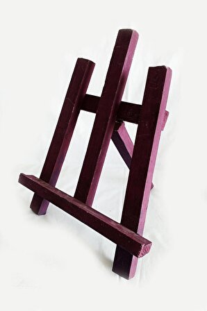 Renkli Mini Şövale - Masaüstü Resim Sehpası 35 x 27 cm