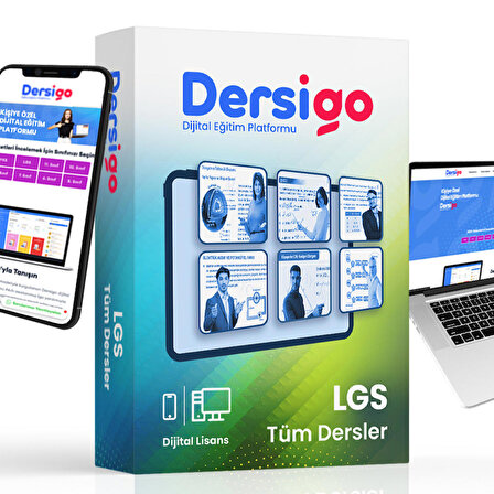 LGS Dijital Tüm Dersler Dijital Paket