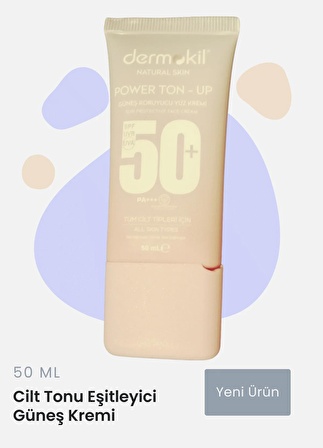 Cilt Tonu Eşitleyici Güneş Kremi 50+ SPF 50 mL