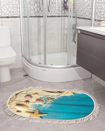 Kaydırmaz Tabanlı Süngerli Banyo Halısı (60x100 cm) - Banyoda Kaymaya Son!
