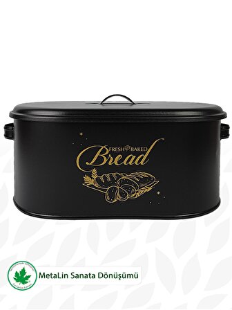 Metal Kapaklı Ekmeklik (Bread Baskılı)