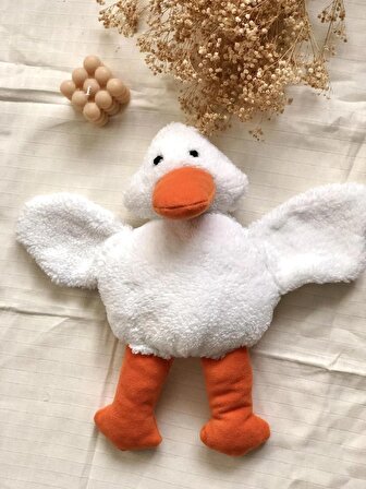 Duffy Duck Çocuk Bebek Oyun Uyku Arkadaşı Oyuncak Ördek